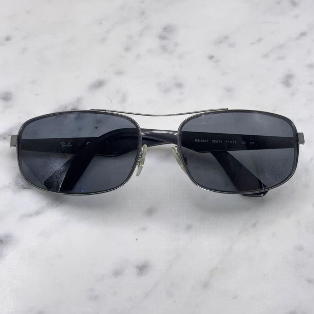 Ray-Ban RB3527 029/71 Sunglasses Gunmetal Black Frames Only 61-17-135